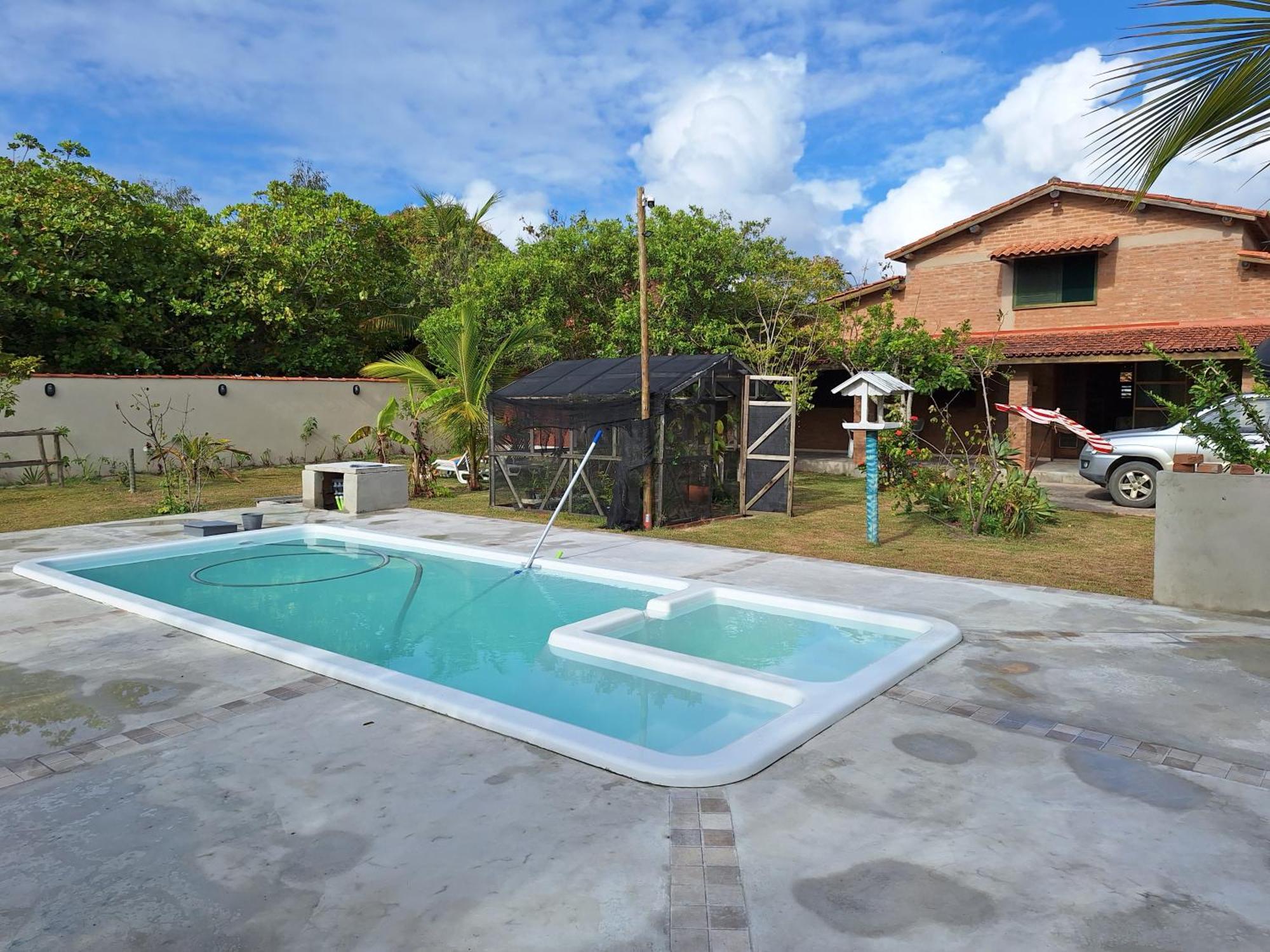 Casa Na Praia Com Piscina Costa Dourada Extérieur photo